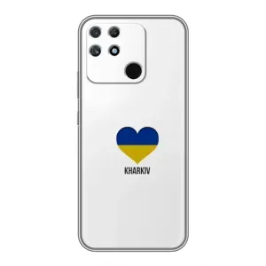 Чехлы силиконовые (Город Харьков) на Реалми Нарзо 30а (Kharkiv)