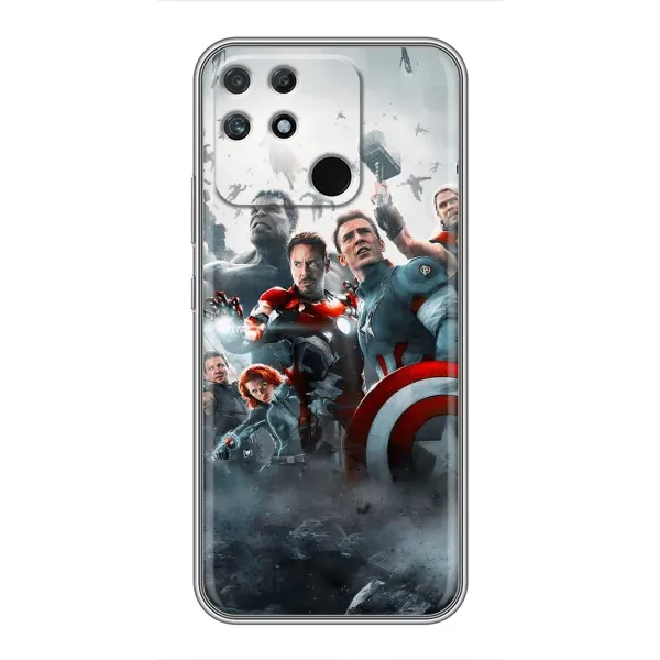 Чехол с рисунком «Команда марвел» для Realme NARZO 30A