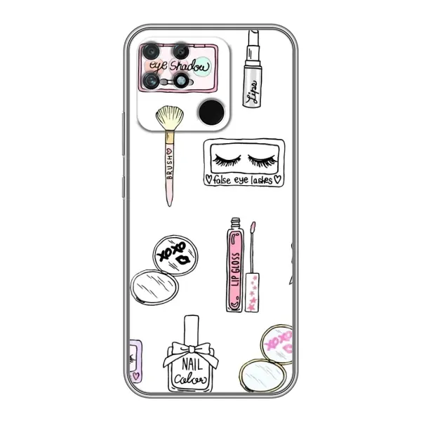 Чехол с рисунком «Косметика» для Realme NARZO 30A Чехол с рисунком «Косметика» для Realme NARZO 30A