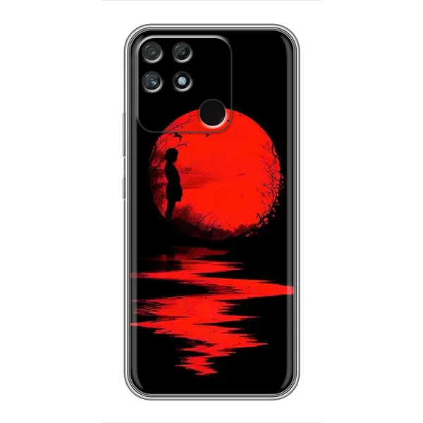Чехол с рисунком «Красный Закат» для Realme NARZO 30A Чехол с рисунком «Красный Закат» для Realme NARZO 30A