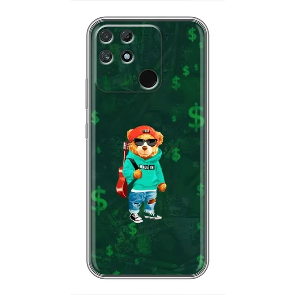 Чехол с рисунком «Крутой Тедди» для Realme NARZO 30A