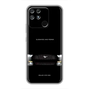 Чехлы с тематикой "Крутые машины" на Realme NARZO 30A (Черный Land Rover)