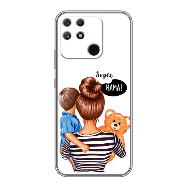 Чехол с рисунком «Мама и сын» для Realme NARZO 30A Чехол с рисунком «Мама и сын» для Realme NARZO 30A