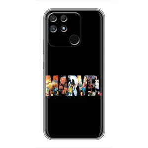 Силиконовый Чехол для Realme NARZO 30A (MARVEL)