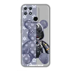 Силіконовий чохол для Realme NARZO 30A (Ведмідь Louis Vuitton)