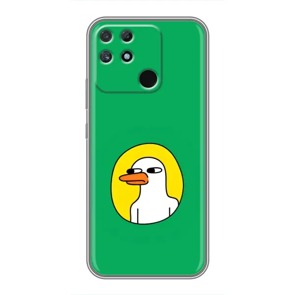 Чехол с рисунком «Мем Утка» для Realme NARZO 30A Чехол с рисунком «Мем Утка» для Realme NARZO 30A