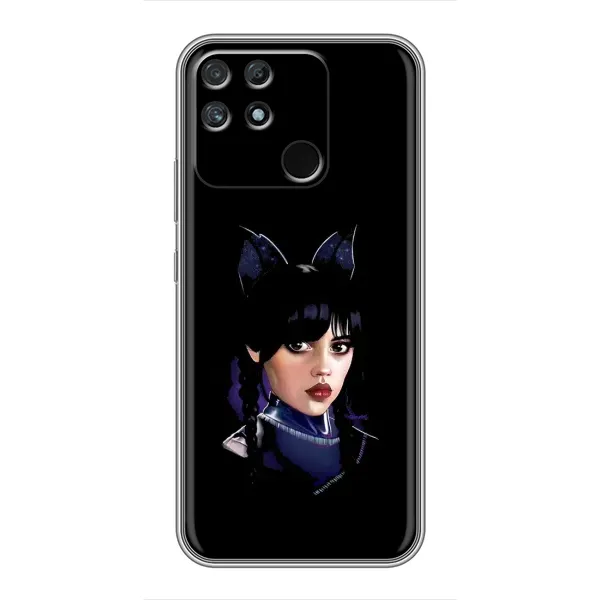 Чехол с рисунком «Милая Уэнсдей» для Realme NARZO 30A