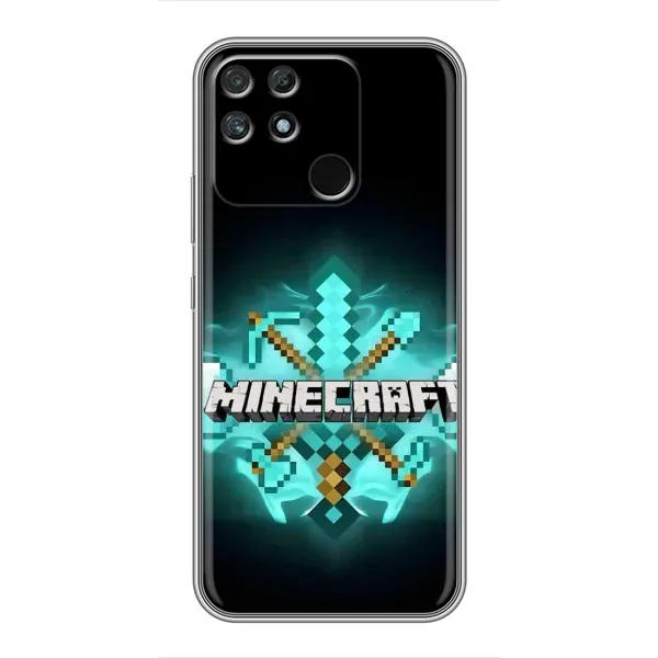 Чехол с рисунком «MineCraft 2» для Realme NARZO 30A
