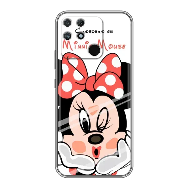 Чехол с рисунком «Minni Mouse» для Realme NARZO 30A Чехол с рисунком «Minni Mouse» для Realme NARZO 30A