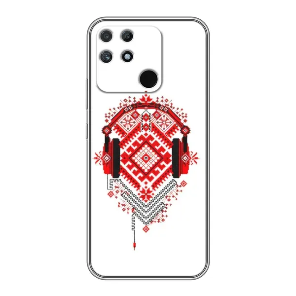 Чехол с рисунком «Модная вышиванка» для Realme NARZO 30A Чехол с рисунком «Модная вышиванка» для Realme NARZO 30A
