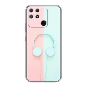 Девчачий Чехол для Realme NARZO 30A (Наушники)