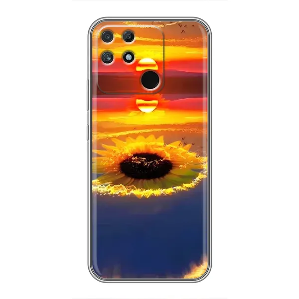 Чехол с рисунком «Небо подсолнух» для Realme NARZO 30A Чехол с рисунком «Небо подсолнух» для Realme NARZO 30A