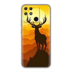 Чохли з зображенням різних тварин на Realme NARZO 30A (Силует Оленя)