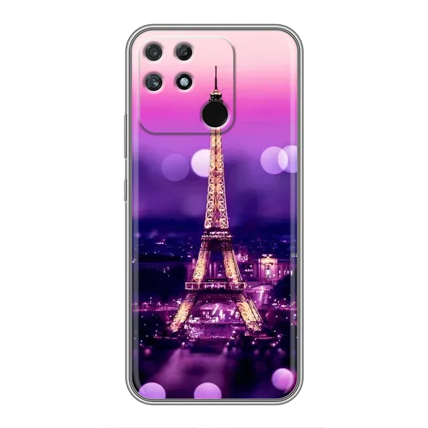 Чехол с рисунком «Париж башня» для Realme NARZO 30A Чехол с рисунком «Париж башня» для Realme NARZO 30A