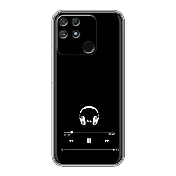 Чехол с рисунком «Плеер» для Realme NARZO 30A Чехол с рисунком «Плеер» для Realme NARZO 30A