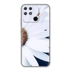 Чехол с ромашками на Realme NARZO 30A (Пол ромашки)