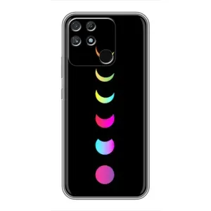 Чехол (ТПУ) с планетами на Realme NARZO 30A (Полнолуние)