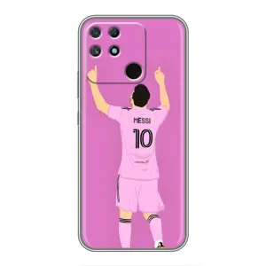 Чехлы Лео Месси в Майами на Realme NARZO 30A (Празднование Месси)