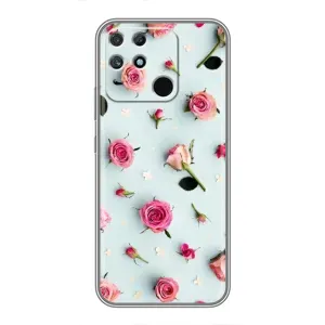 Чехлы с принтом Розочки для Realme NARZO 30A (Разные цветы)