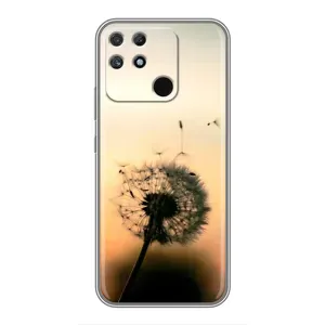 Силиконовый Чехол с одуванчиками на Realme NARZO 30A (Роздумаханый одуванчик)