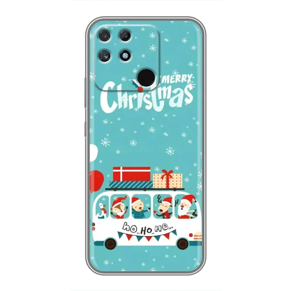 Чехол с рисунком «Рождественское настроение» для Realme NARZO 30A Чехол с рисунком «Рождественское настроение» для Realme NARZO 30A