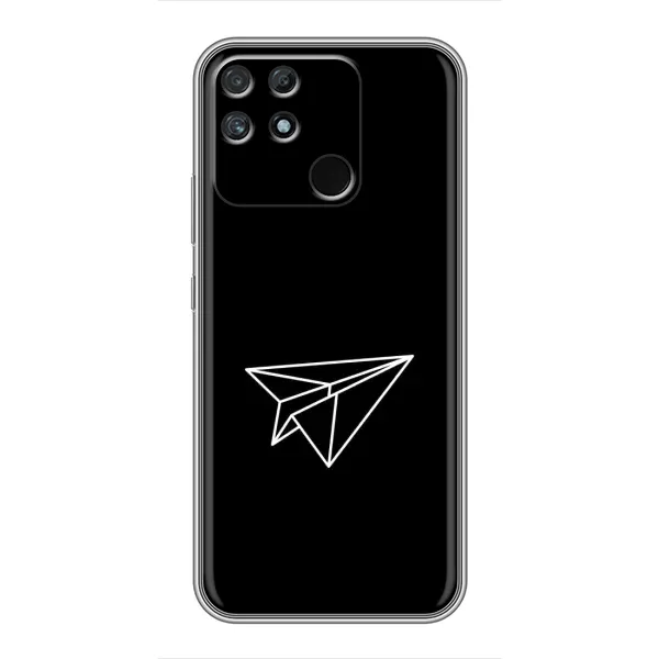 Чехол с рисунком «Самолетик» для Realme NARZO 30A Чехол с рисунком «Самолетик» для Realme NARZO 30A