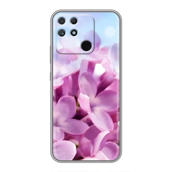 Чехол с рисунком «Сиреневые цветы» для Realme NARZO 30A Чехол с рисунком «Сиреневые цветы» для Realme NARZO 30A