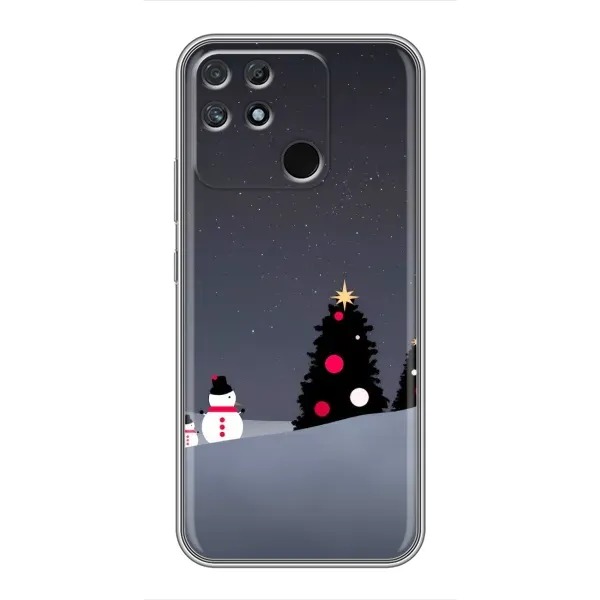 Чехол с рисунком «Снеговички» для Realme NARZO 30A Чехол с рисунком «Снеговички» для Realme NARZO 30A