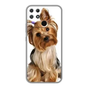 Чехол (ТПУ) Милые собачки для Realme NARZO 30A (Собака Терьер)