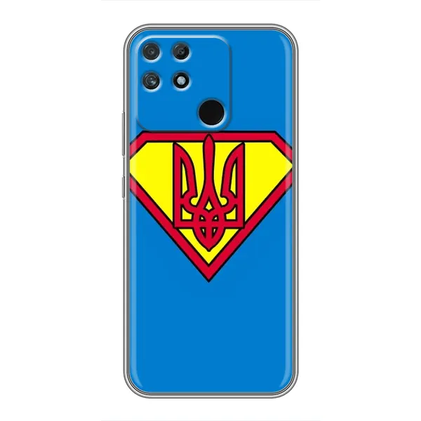 Чехол с рисунком «Super - Герб» для Realme NARZO 30A Чехол с рисунком «Super - Герб» для Realme NARZO 30A
