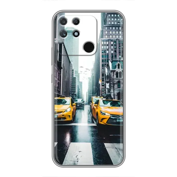 Чехол с рисунком «Такси» для Realme NARZO 30A