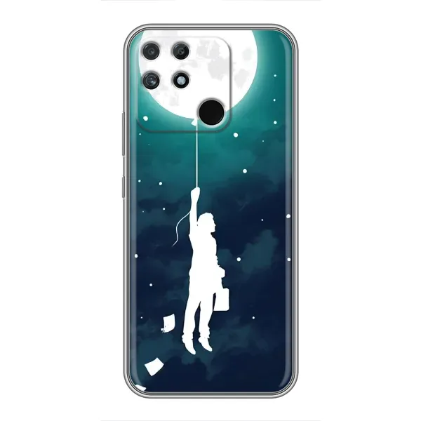 Чехол с рисунком «To The moon» для Realme NARZO 30A Чехол с рисунком «To The moon» для Realme NARZO 30A