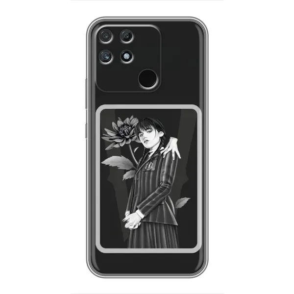 Чехол с рисунком «Венсдей картина» для Realme NARZO 30A