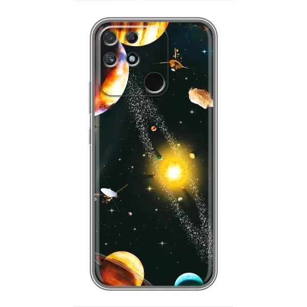 Чехол с рисунком «Вид с космоса» для Realme NARZO 30A Чехол с рисунком «Вид с космоса» для Realme NARZO 30A