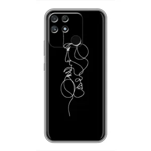 Силіконові Чохли Коханій людині для Realme NARZO 30A (Закохана пара)