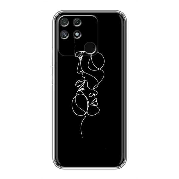 Чехол с рисунком «Влюбленная пара» для Realme NARZO 30A Чехол с рисунком «Влюбленная пара» для Realme NARZO 30A