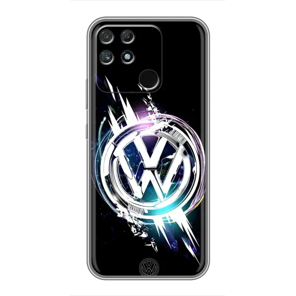 Чехол с рисунком «Volkswagen на черном» для Realme NARZO 30A Чехол с рисунком «Volkswagen на черном» для Realme NARZO 30A