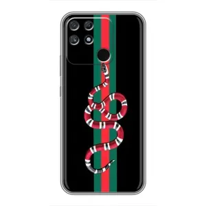 Чохли бренд ГУЧЧІ для Realme NARZO 30A (Змій Гуччі)