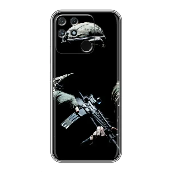Чехол с рисунком «ЗСУ снайпер» для Realme NARZO 30A Чехол с рисунком «ЗСУ снайпер» для Realme NARZO 30A
