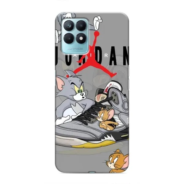 Чехол с рисунком «Air Jordan» для Realme NARZO 50 Чехол с рисунком «Air Jordan» для Realme NARZO 50