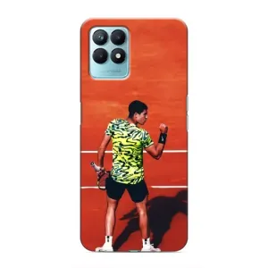 Чохли з прінтом Спортивна тематика для Realme NARZO 50 (Алькарас Тенісист)