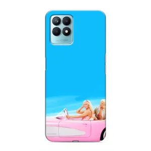 Силиконовый Чехол Барби Фильм на Realme NARZO 50 (Барби и Кен)