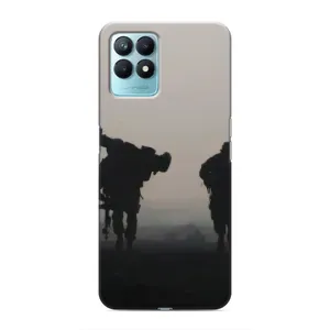 Чохли на військову тематику для Realme NARZO 50 (Бій солдат)