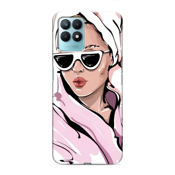 Чехол с рисунком «Девушка в халате» для Realme NARZO 50 Чехол с рисунком «Девушка в халате» для Realme NARZO 50