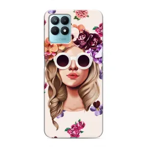 Чохол з картинкою Модні Дівчата Realme NARZO 50 (Дівчина в окулярах)
