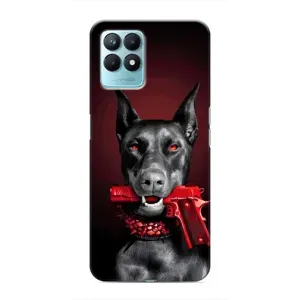 Чохол ДОБЕРМАН  для Realme NARZO 50 (Доберман злий)