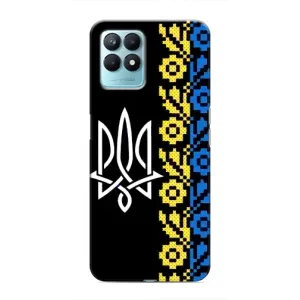 Силіконовый Чохол на Realme NARZO 50 (Герб и вишиванка)