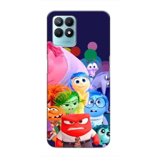 Чехол с рисунком «Герои головоломки» для Realme NARZO 50 Чехол с рисунком «Герои головоломки» для Realme NARZO 50