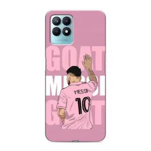 Чехлы Лео Месси в Майами на Realme NARZO 50 (GOAT MESSI)