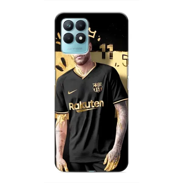 Чехол с рисунком «Gold Neymar» для Realme NARZO 50